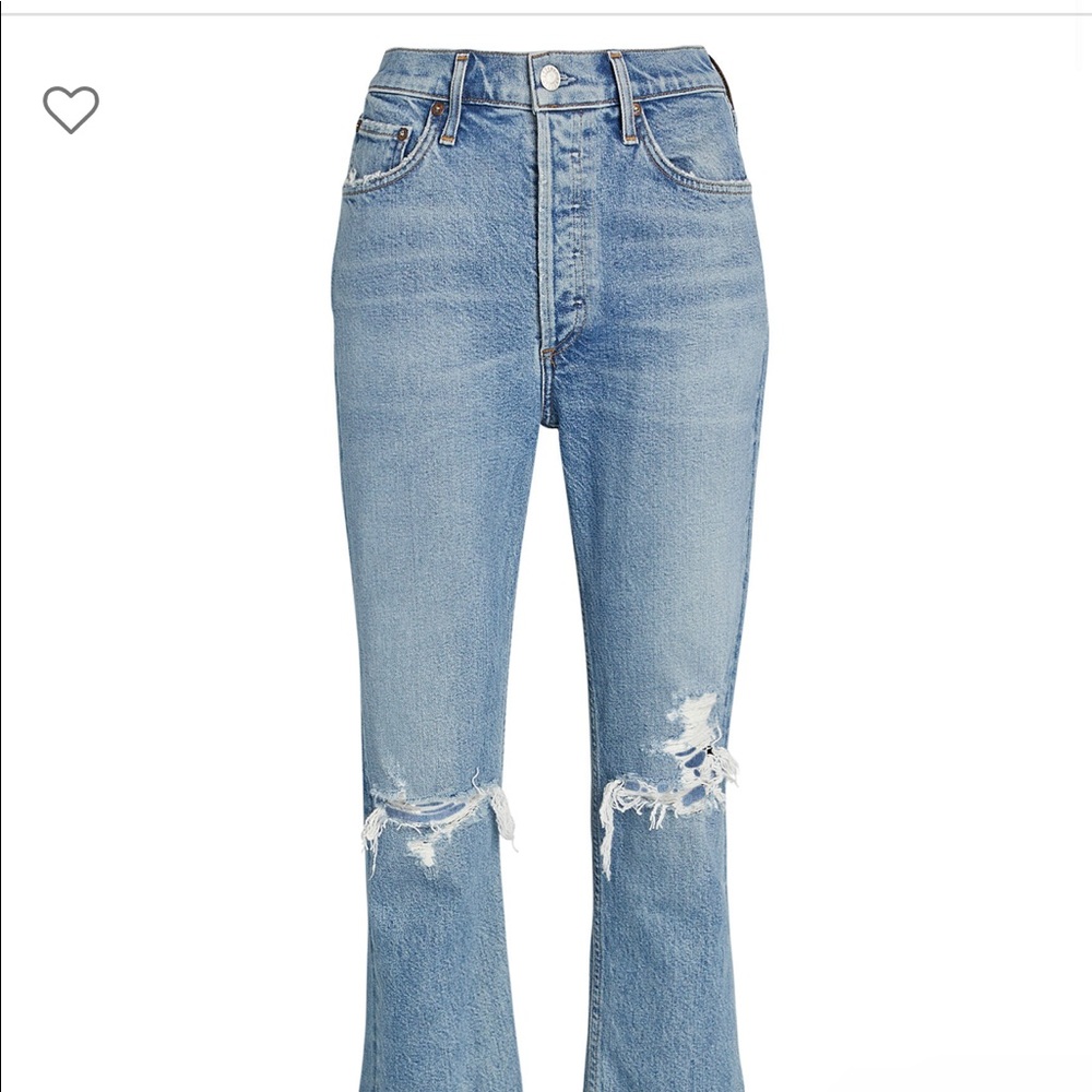 Agolde Riley crop size 30
